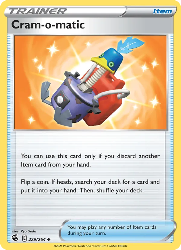 Cram-o-matic card
