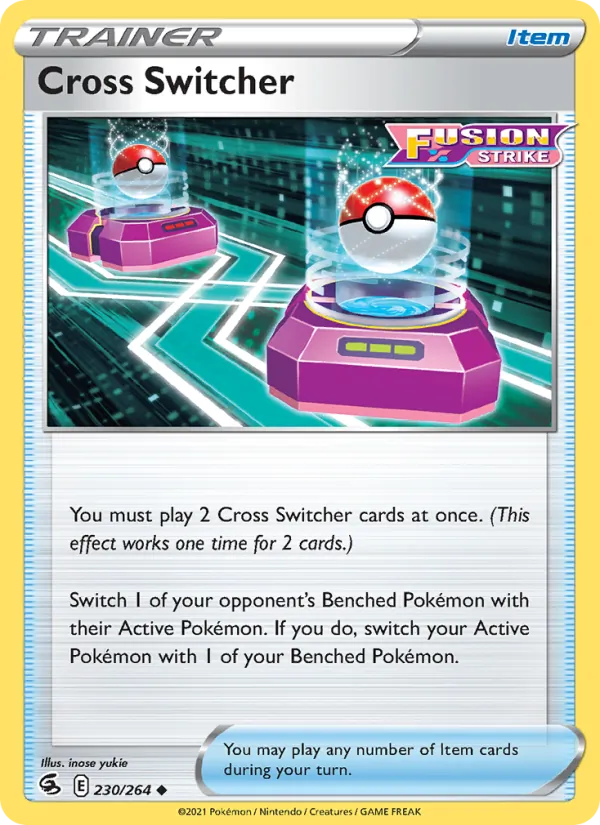 Cross Switcher card