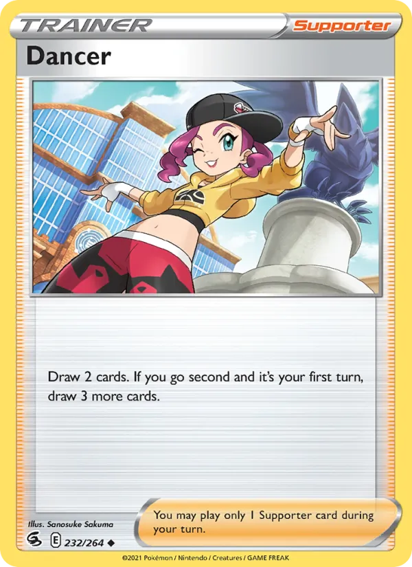 Dancer card