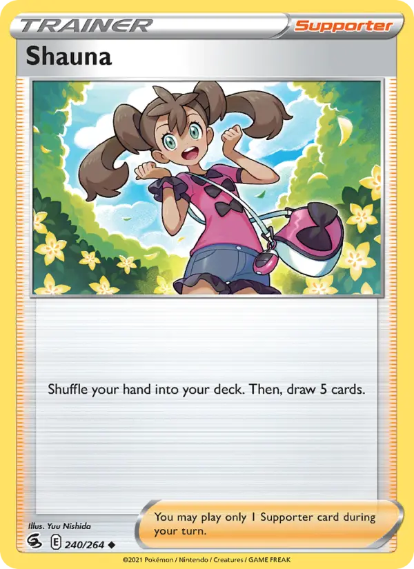 Shauna Pokémon card