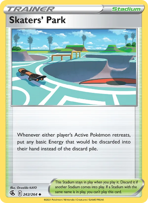 Skaters' Park card