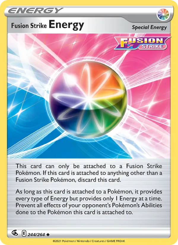 Fusion Strike Energy card