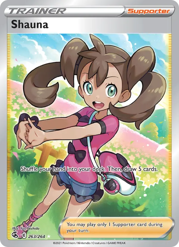 Shauna Pokémon card