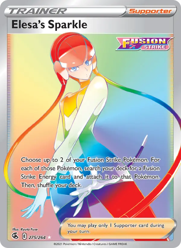 Elesa's Sparkle Pokémon card