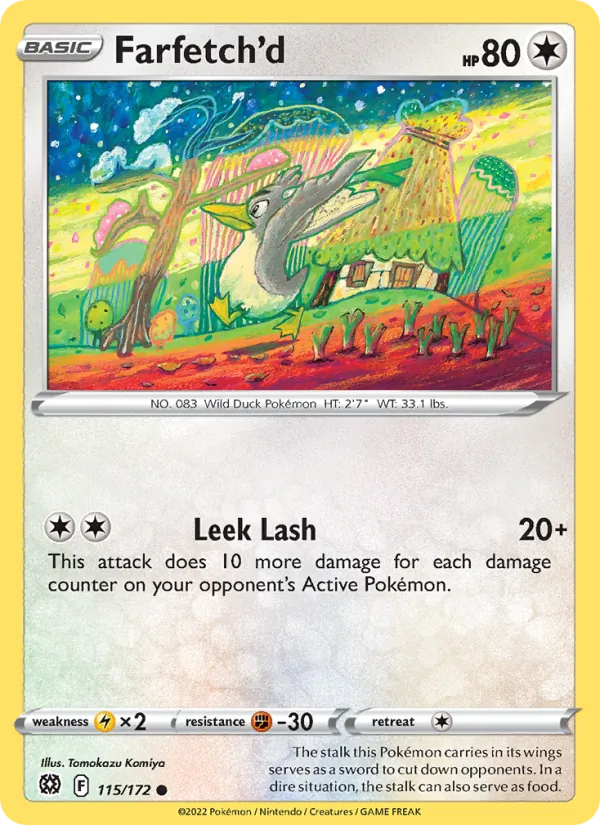 Farfetch'd Pokémon card