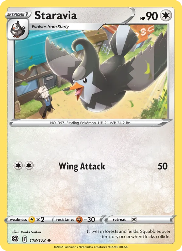 Staravia card