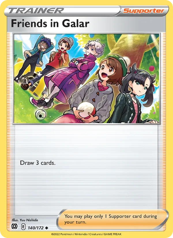Friends in Galar card
