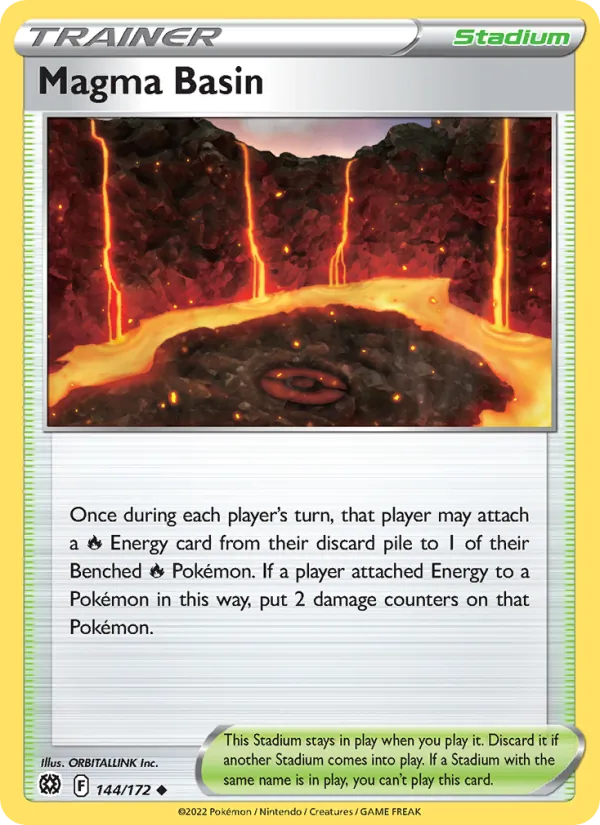Magma Basin card