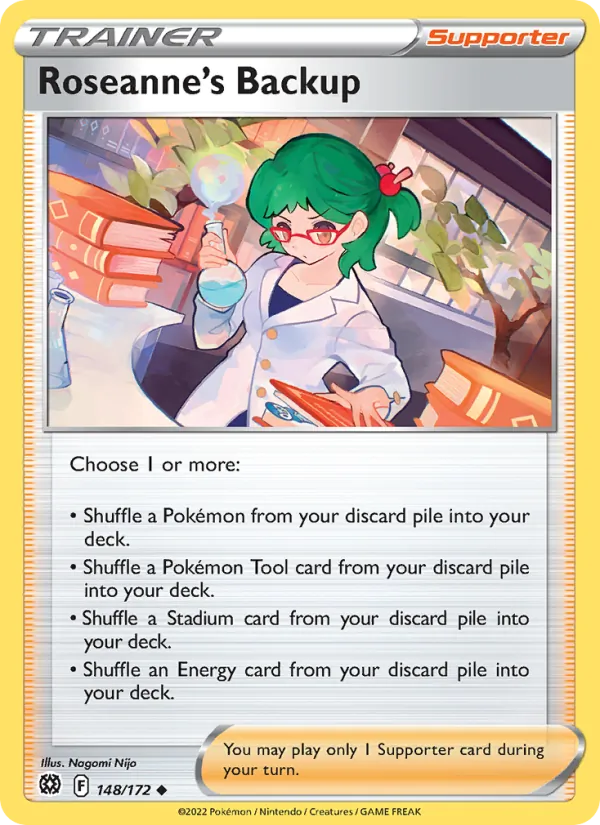 Roseanne's Backup card