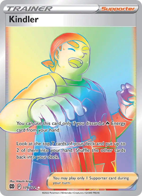 Kindler Pokémon card