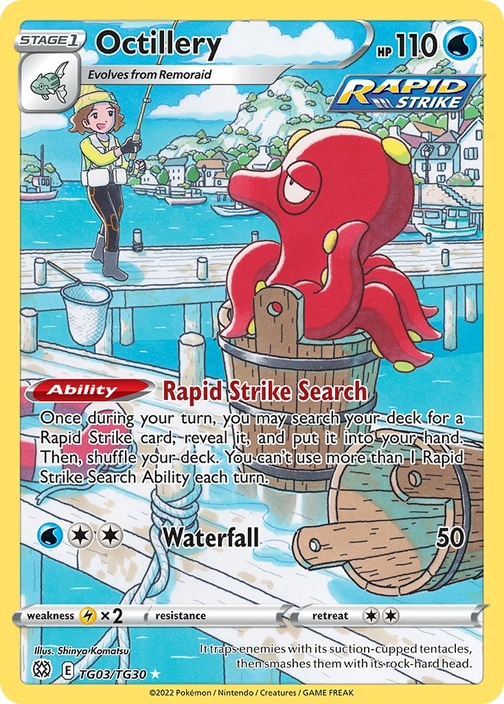 Octillery Pokémon card