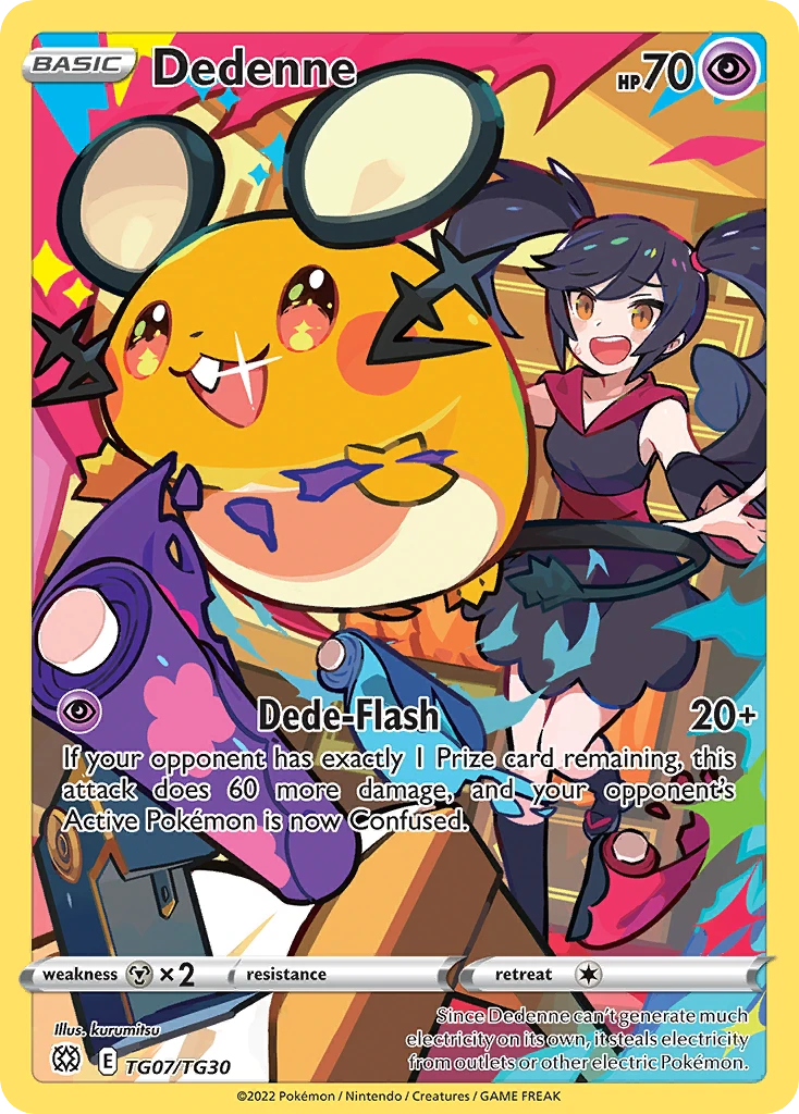 Dedenne Pokémon card