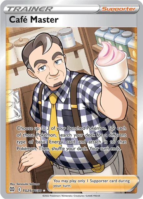 Café Master Pokémon card