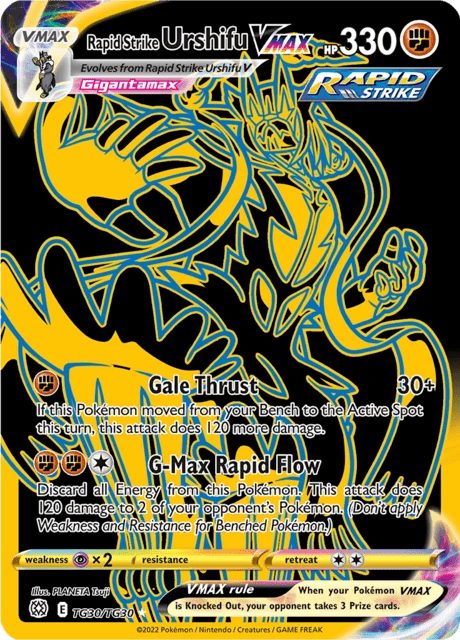 Rapid Strike Urshifu VMAX Pokémon card