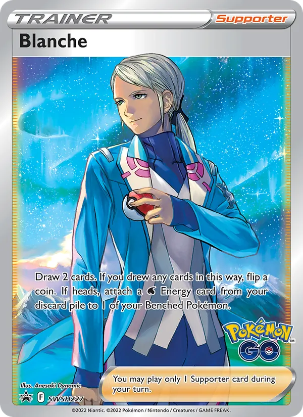 Blanche card