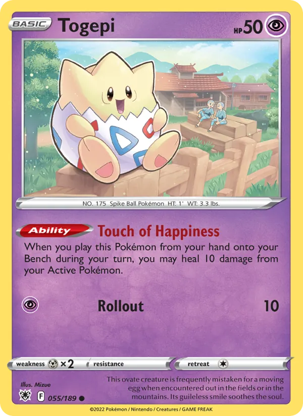 Togepi Pokémon card