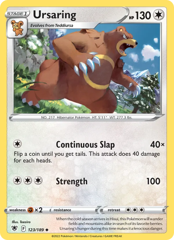 Ursaring card