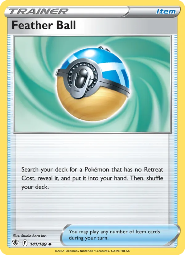 Feather Ball card