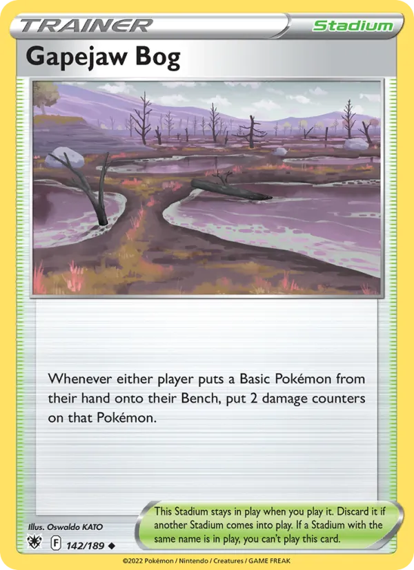 Gapejaw Bog card