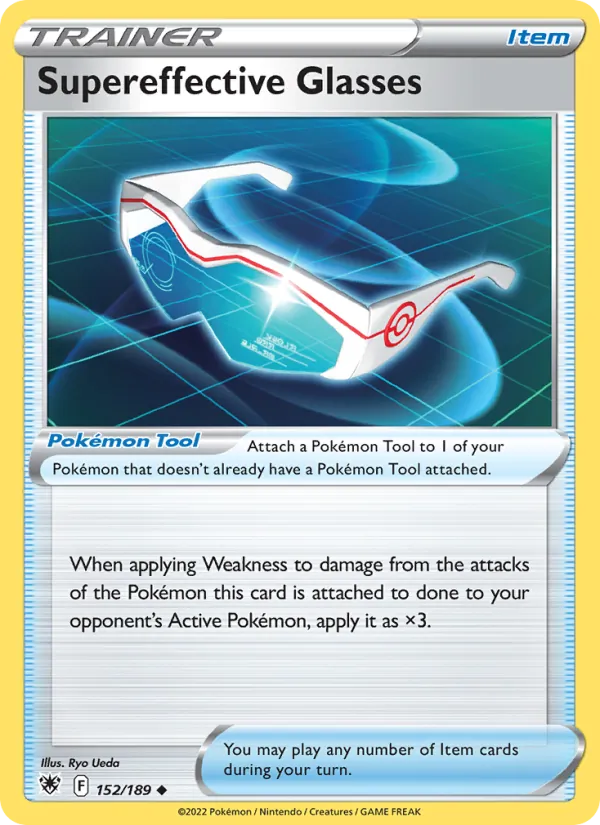 Supereffective Glasses card