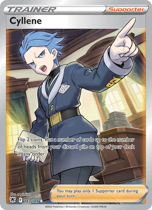Cyllene Pokémon card