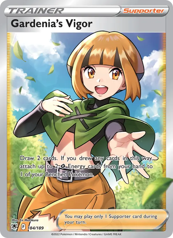 Gardenia's Vigor Pokémon card