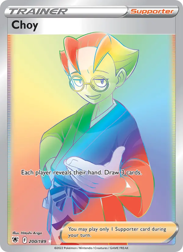 Choy Pokémon card