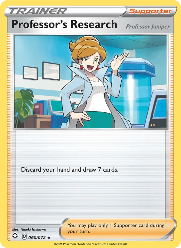 Professor's Research (Professor Juniper) card