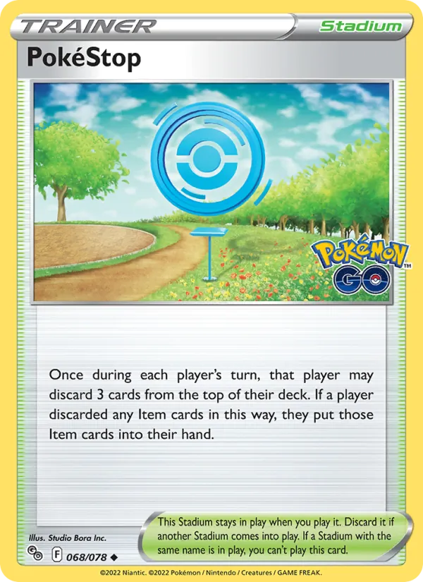 PokéStop card
