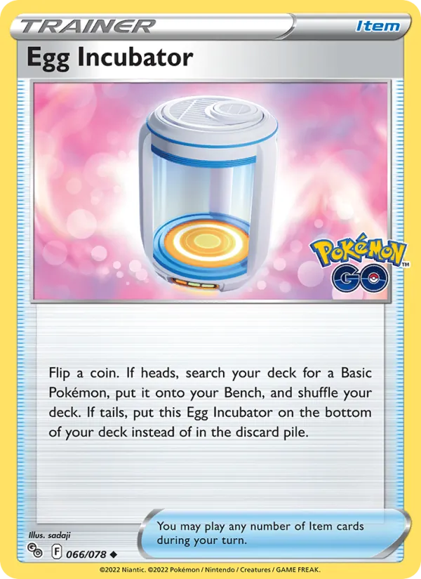 Egg Incubator card
