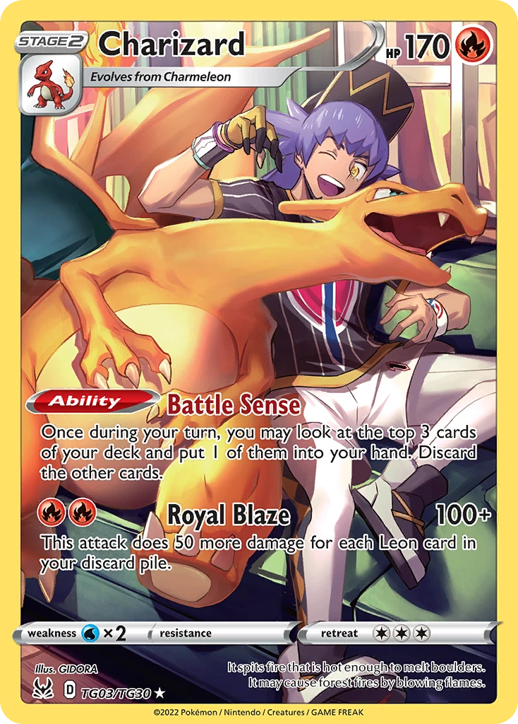 Charizard Pokémon card