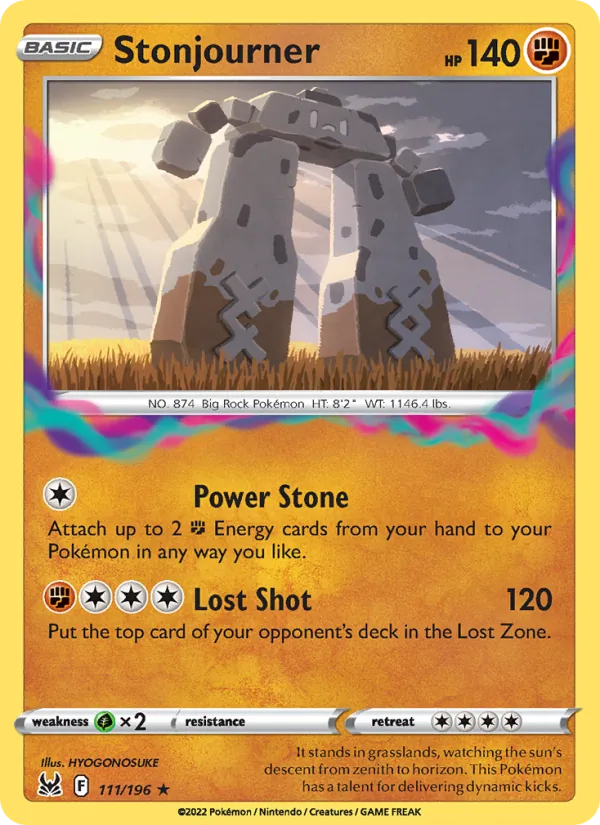 Stonjourner card