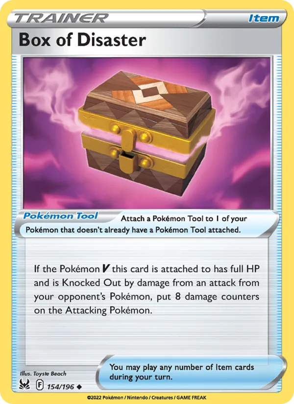 Box of Disaster card