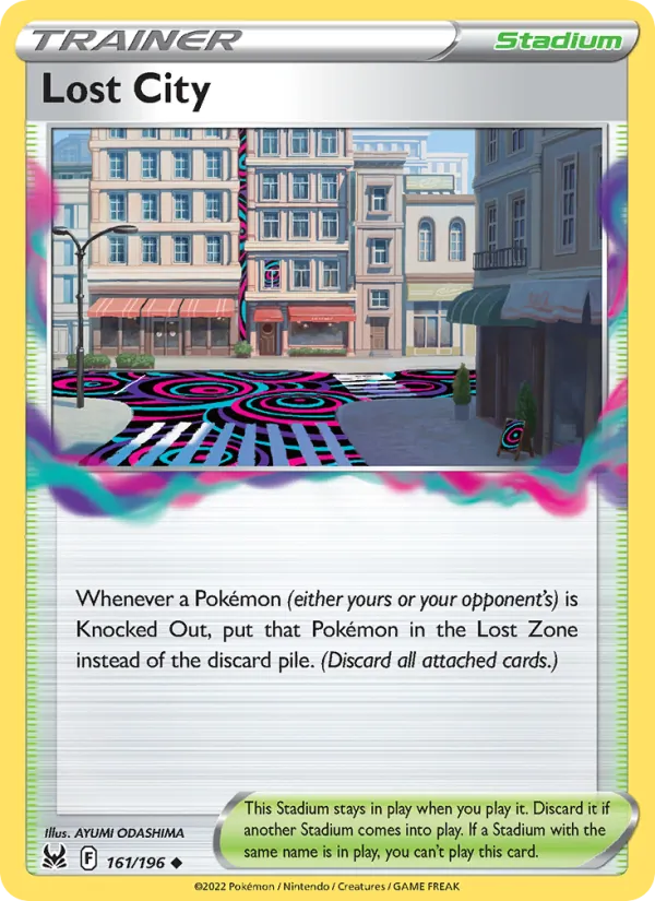 Lost City card
