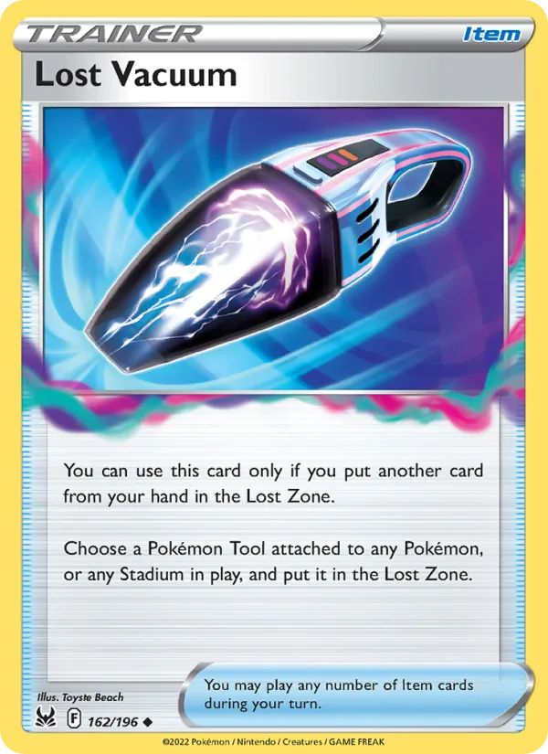 Lost Vacuum card