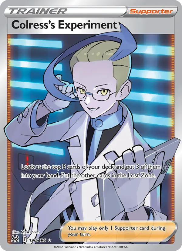 Colress's Experiment Pokémon card