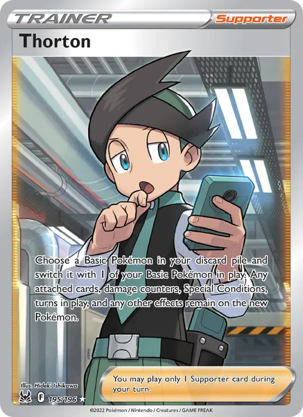 Thorton Pokémon card