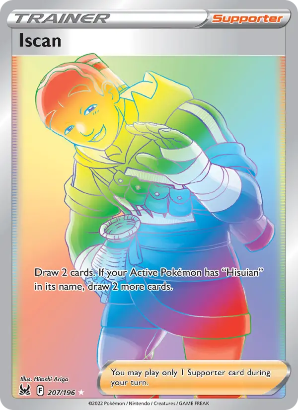 Iscan Pokémon card