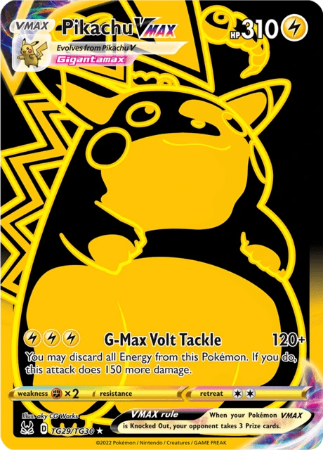 Pikachu VMAX Pokémon card