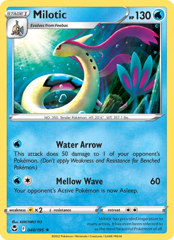 Milotic card