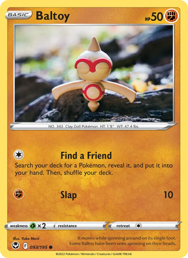 Baltoy Pokémon card