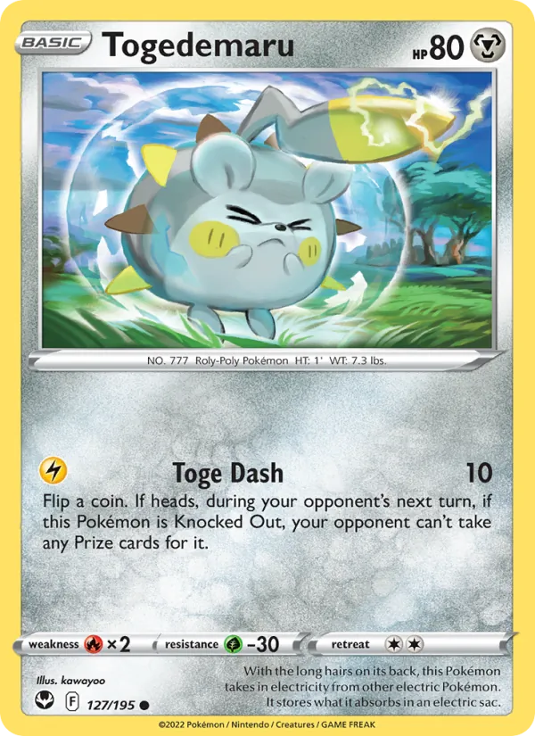 Togedemaru card