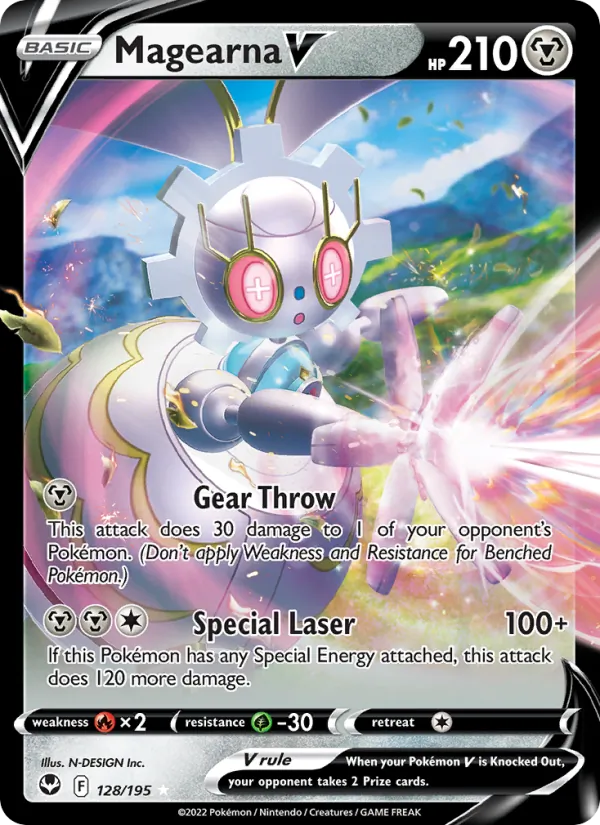 Magearna V Pokémon card