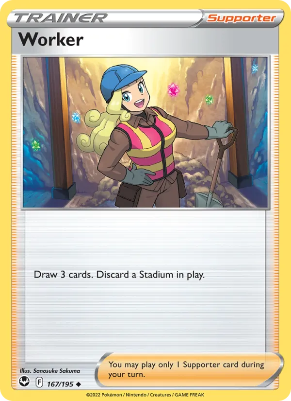 Worker card