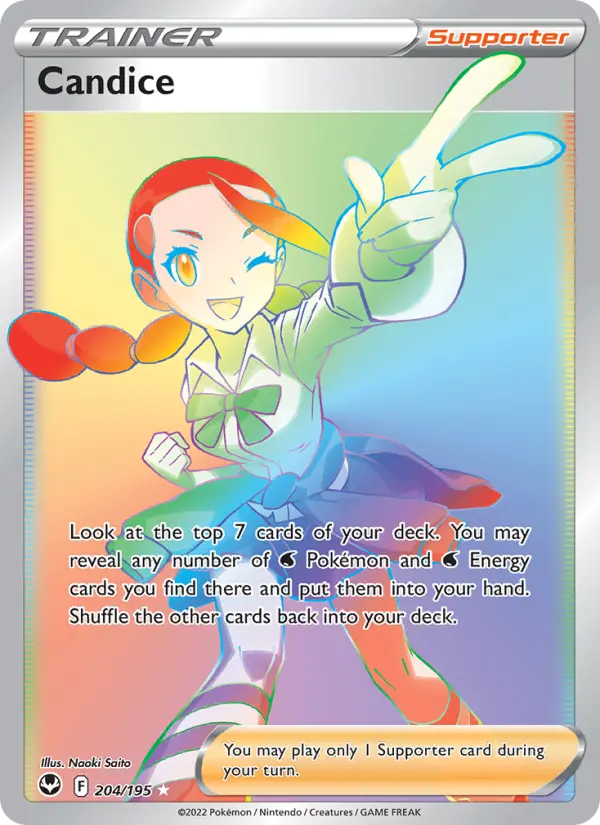 Candice Pokémon card