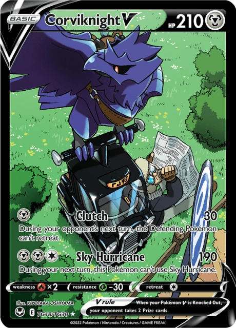 Corviknight V Pokémon card