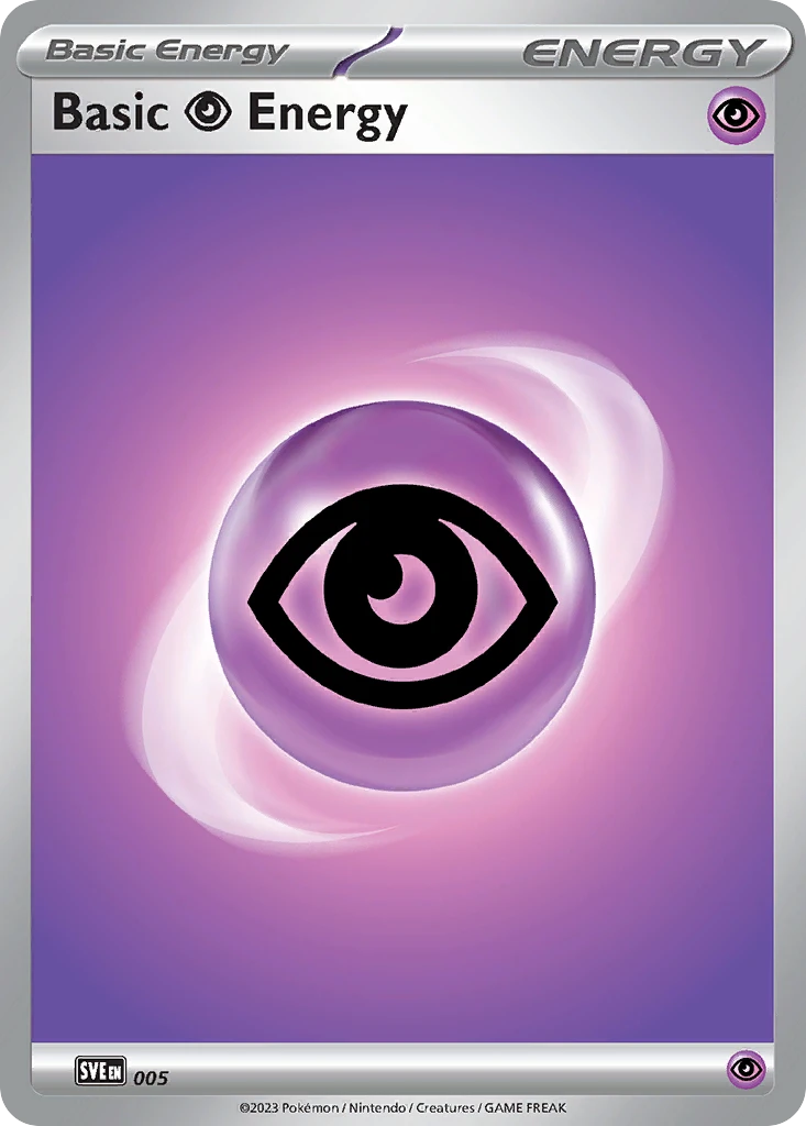 Psychic Energy Pokémon card