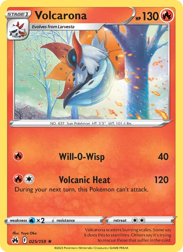Volcarona card