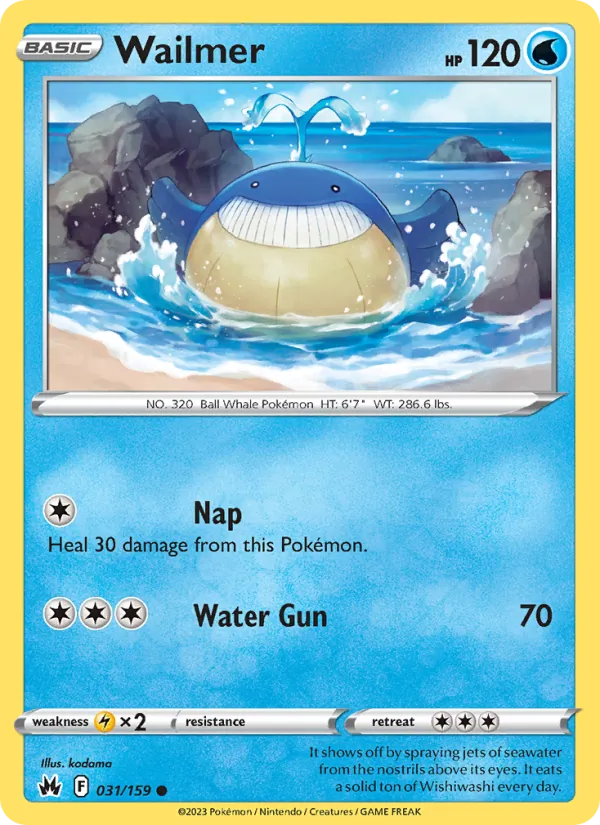 Wailmer card