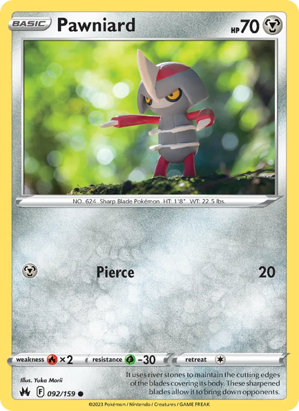Pawniard card